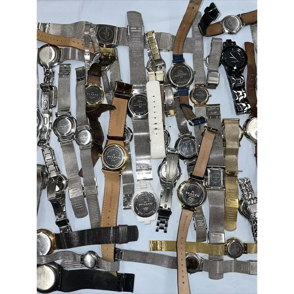 Wholesale watch lot of Skagen watches untested Qty 50 LAN50